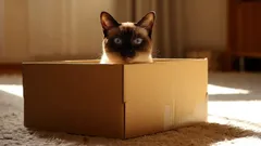 Näin teet kissasta onnellisen – anna sille pahvilaatikko