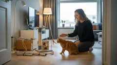 Miten estät kissaa pureskelemasta johtoja – parhaat kotikonstit ja vinkit