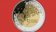 Vuoden 2006 harvinainen 50 euron juhlaraha keräilijöiden aarteena
